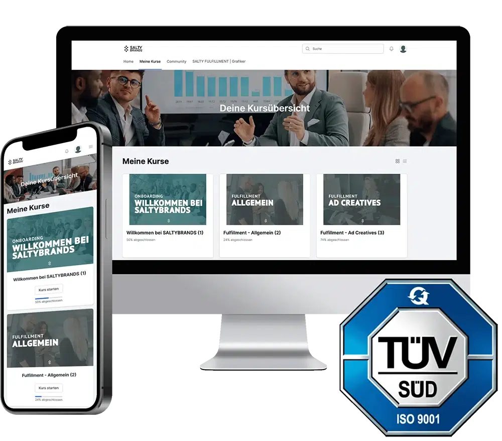SALTYBRANDS Lernakademie TÜV-geprüft